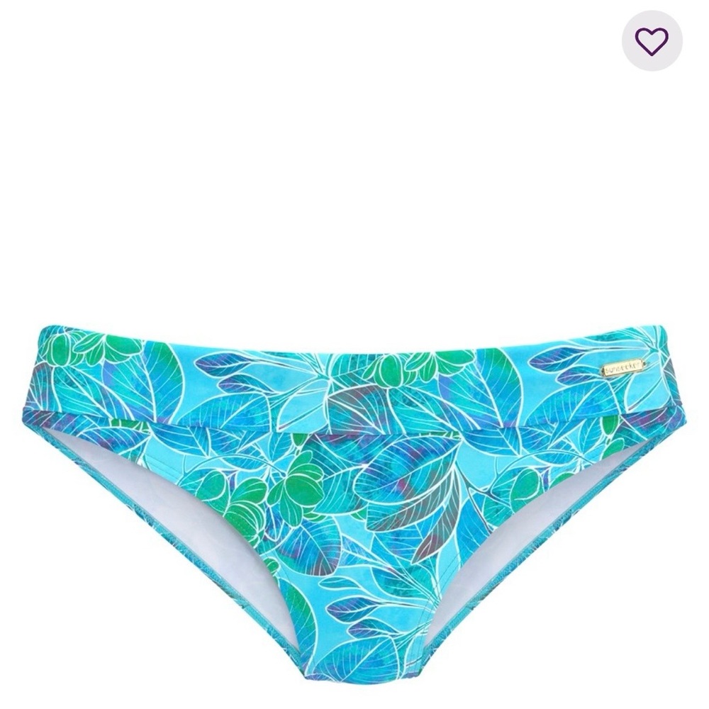 NEW Lascana Fold Over Classic Bikini Bottom